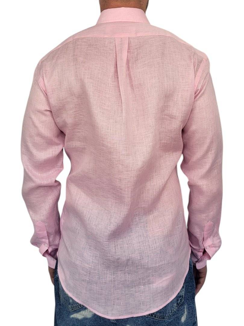 CAMASA FIRST LEVEL PORTOFINO PURE LINEN  OLD PINK IN 100%
