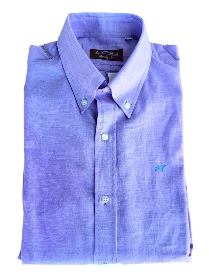 CAMASA FIRST LEVEL PORTOFINO PURE LINEN  LAVANDA IN 100%