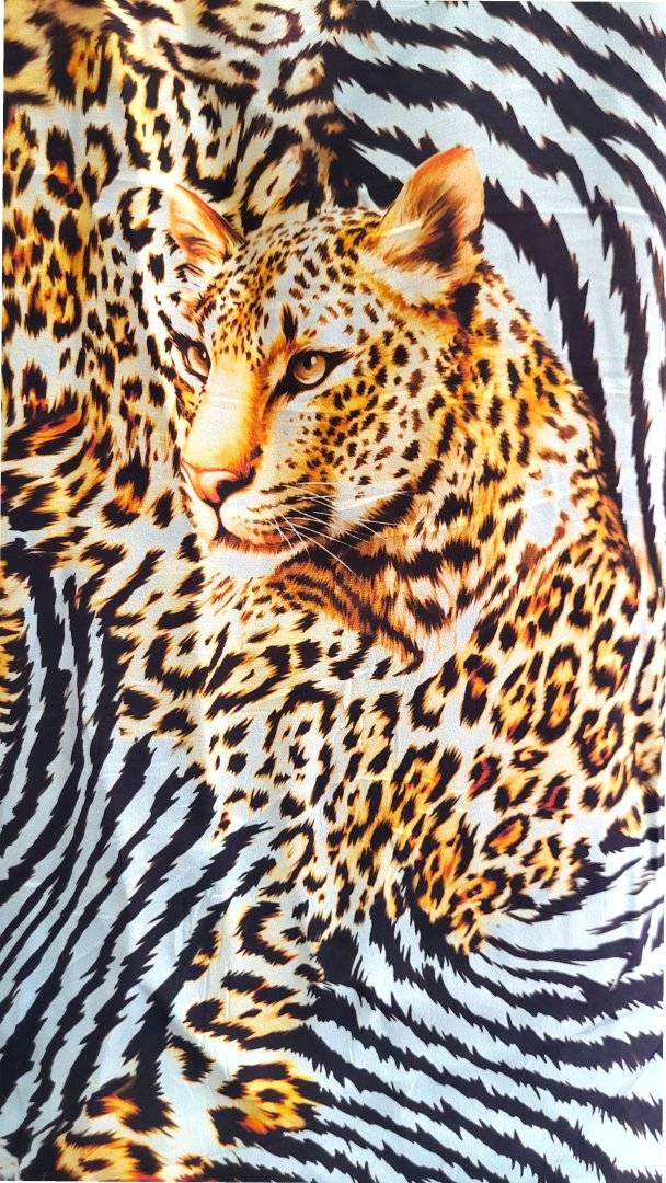  CAMASA LUXURY SILK  --LE TIGRE D''ORE- MATASE 100%